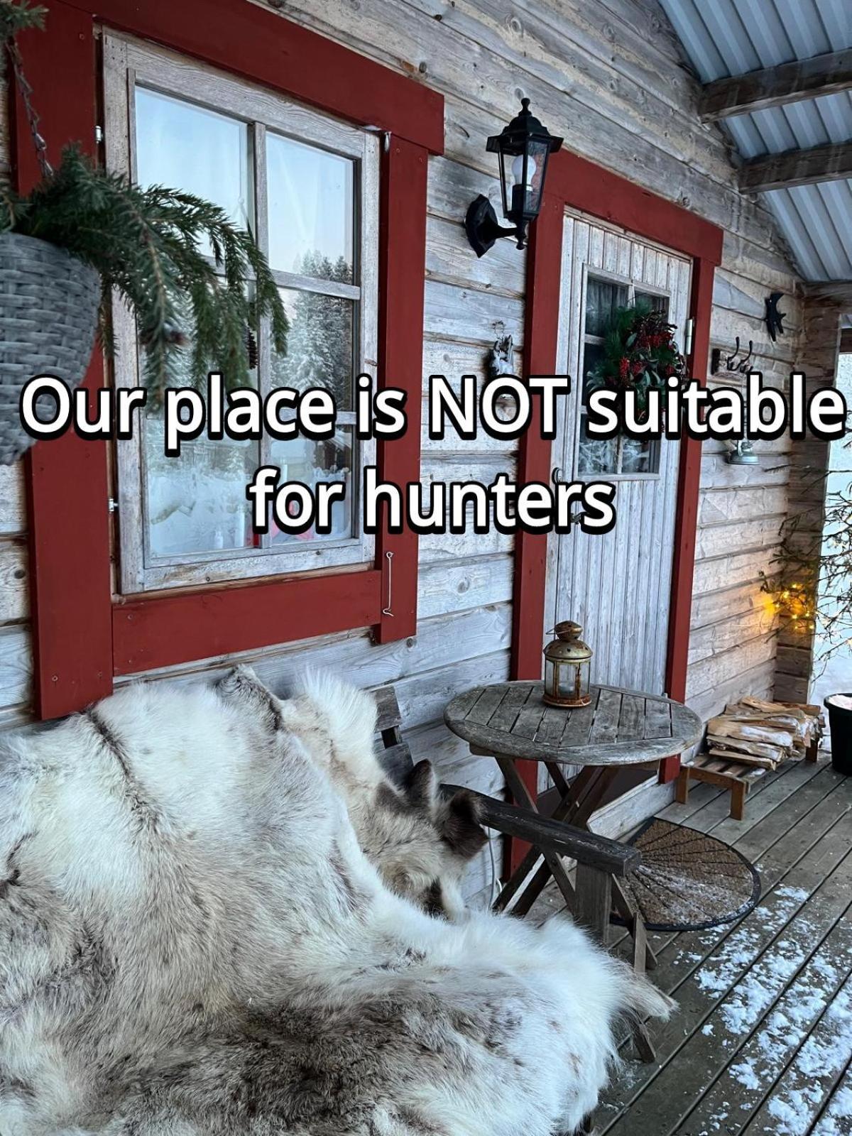 Cabin On Husky Farm Strömsund 外观 照片